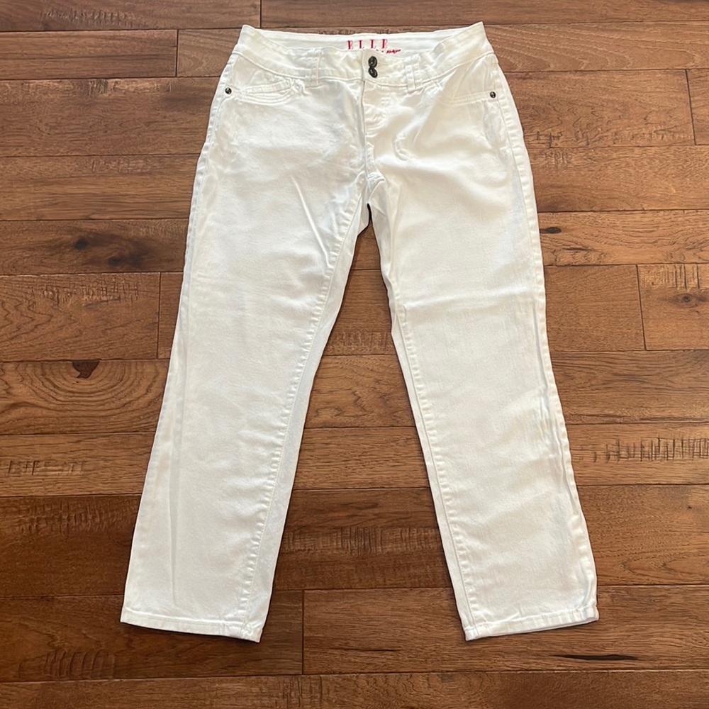 Elle Women’s White Jeans - Size 6